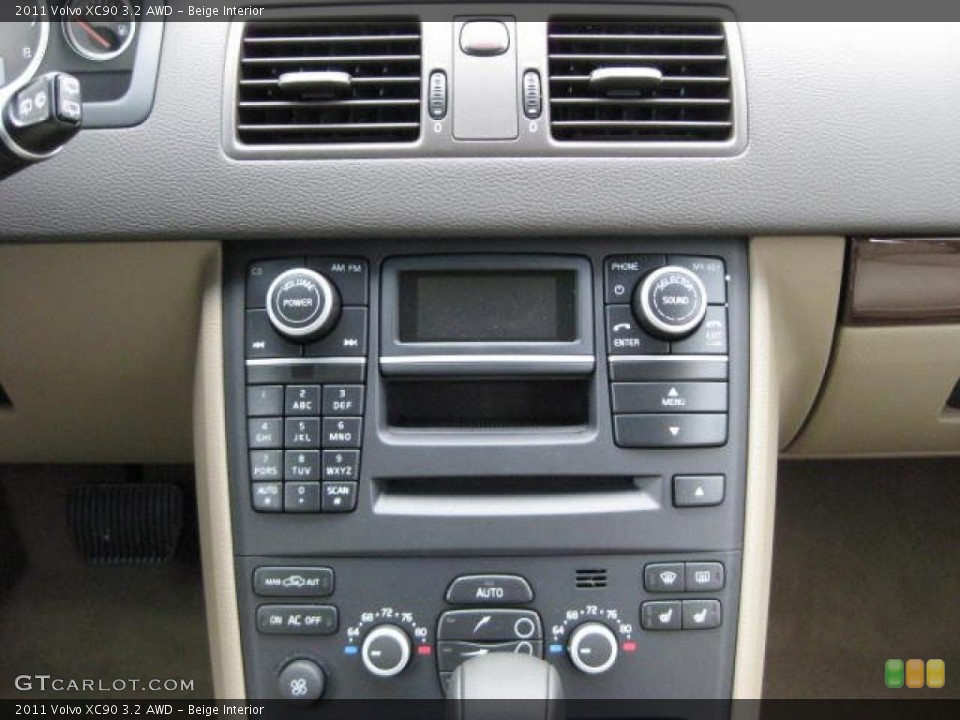 Beige Interior Controls for the 2011 Volvo XC90 3.2 AWD #46646780