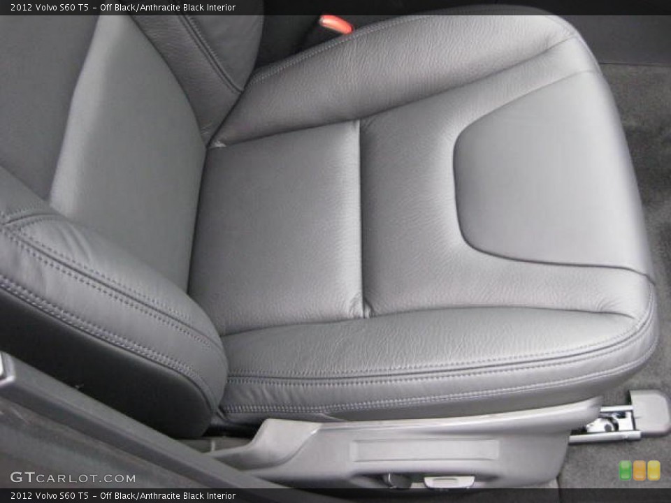 Off Black/Anthracite Black Interior Photo for the 2012 Volvo S60 T5 #46646873