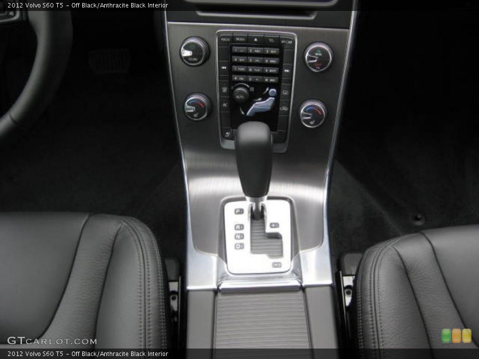 Off Black/Anthracite Black Interior Controls for the 2012 Volvo S60 T5 #46647104