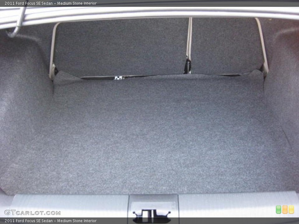 Medium Stone Interior Trunk for the 2011 Ford Focus SE Sedan #46647374