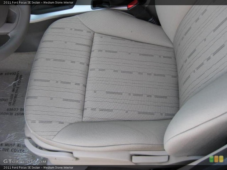 Medium Stone Interior Photo for the 2011 Ford Focus SE Sedan #46647386