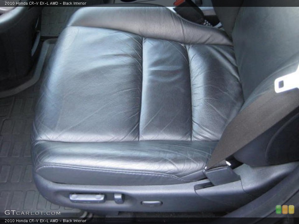 Black Interior Photo for the 2010 Honda CR-V EX-L AWD #46647734