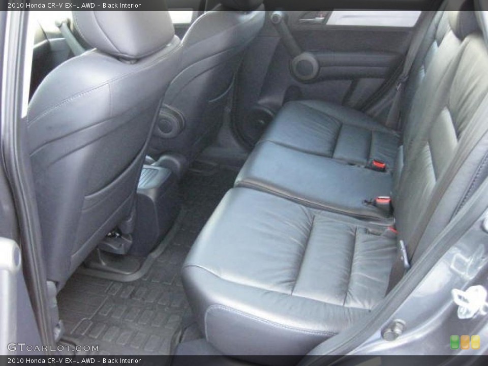 Black Interior Photo for the 2010 Honda CR-V EX-L AWD #46647746
