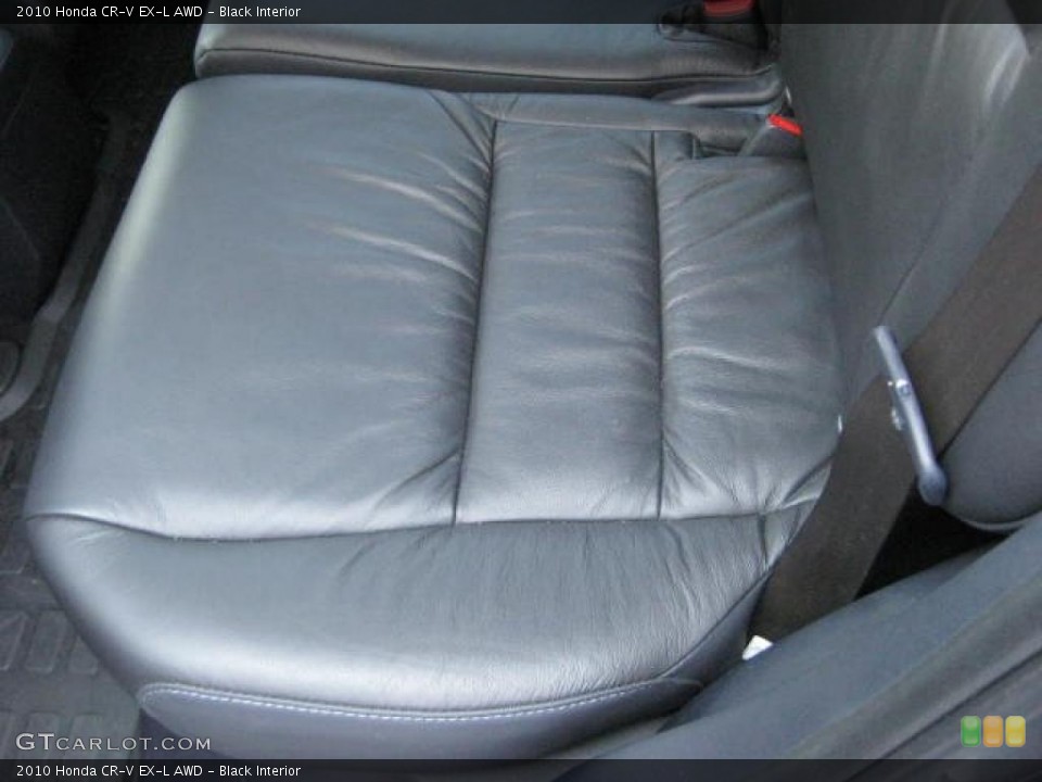Black Interior Photo for the 2010 Honda CR-V EX-L AWD #46647752