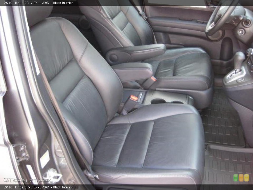 Black Interior Photo for the 2010 Honda CR-V EX-L AWD #46647764