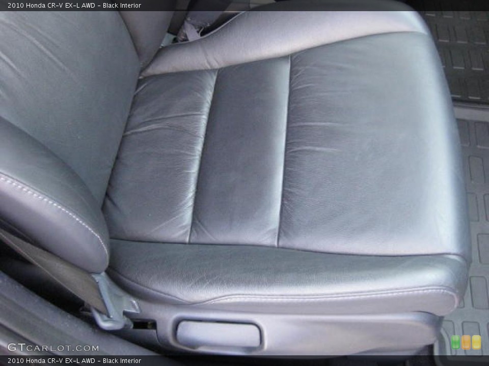 Black Interior Photo for the 2010 Honda CR-V EX-L AWD #46647767