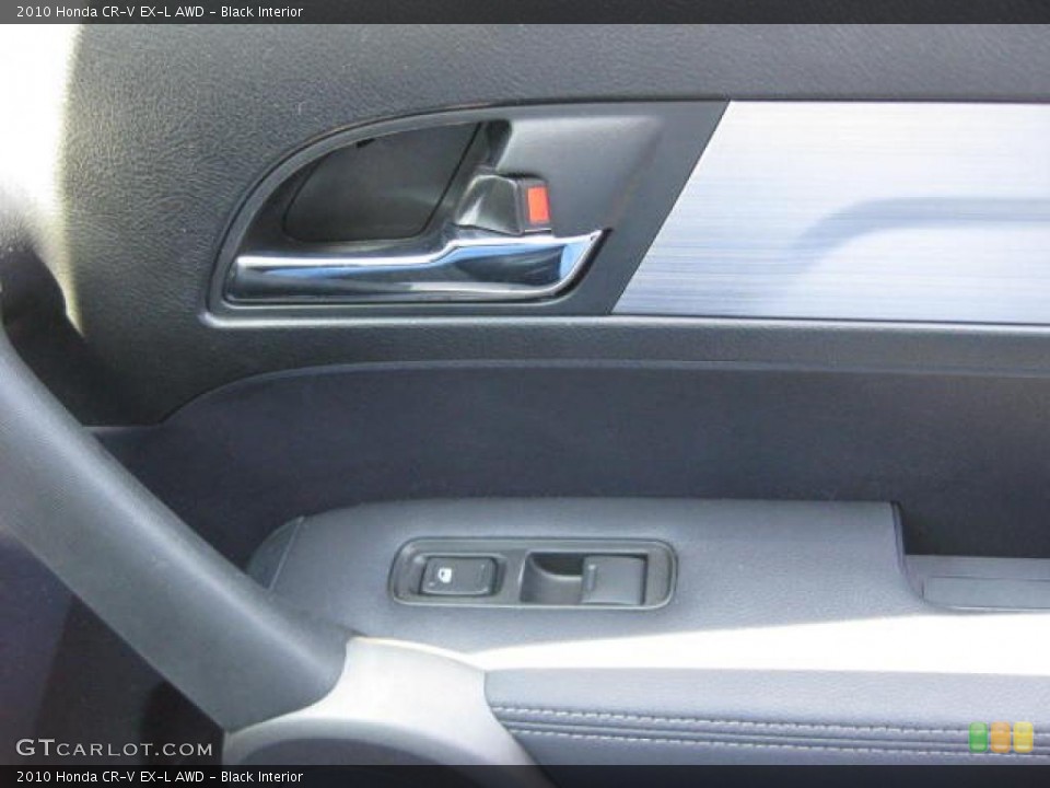 Black Interior Controls for the 2010 Honda CR-V EX-L AWD #46647773