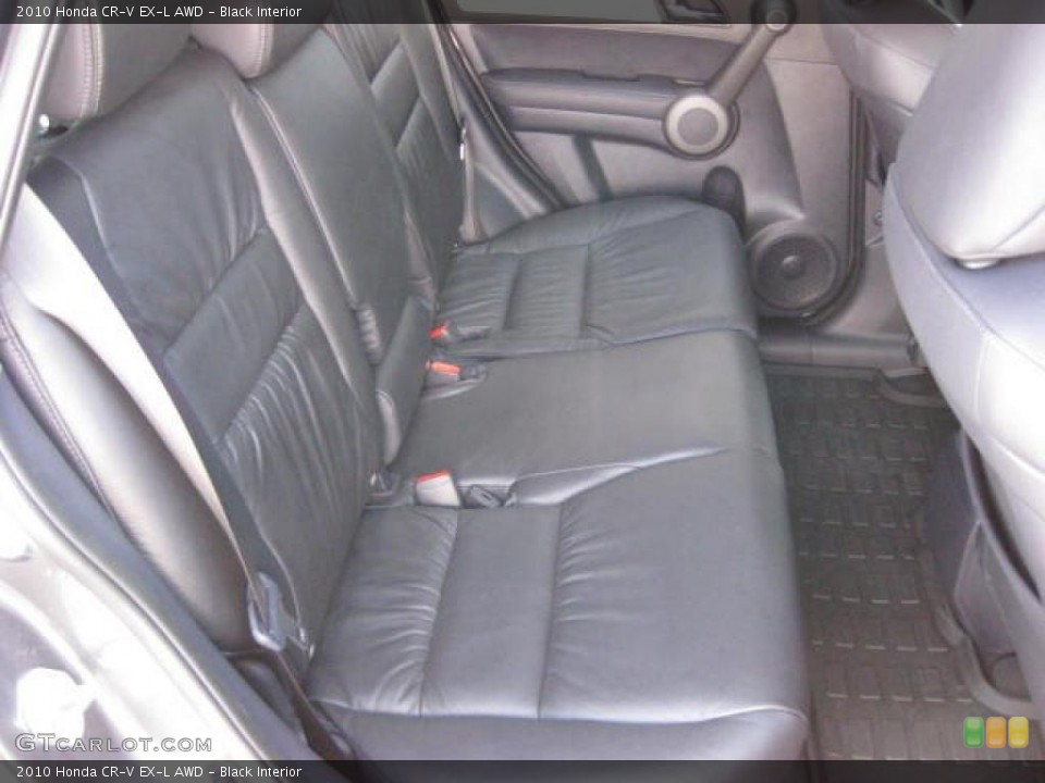 Black Interior Photo for the 2010 Honda CR-V EX-L AWD #46647779