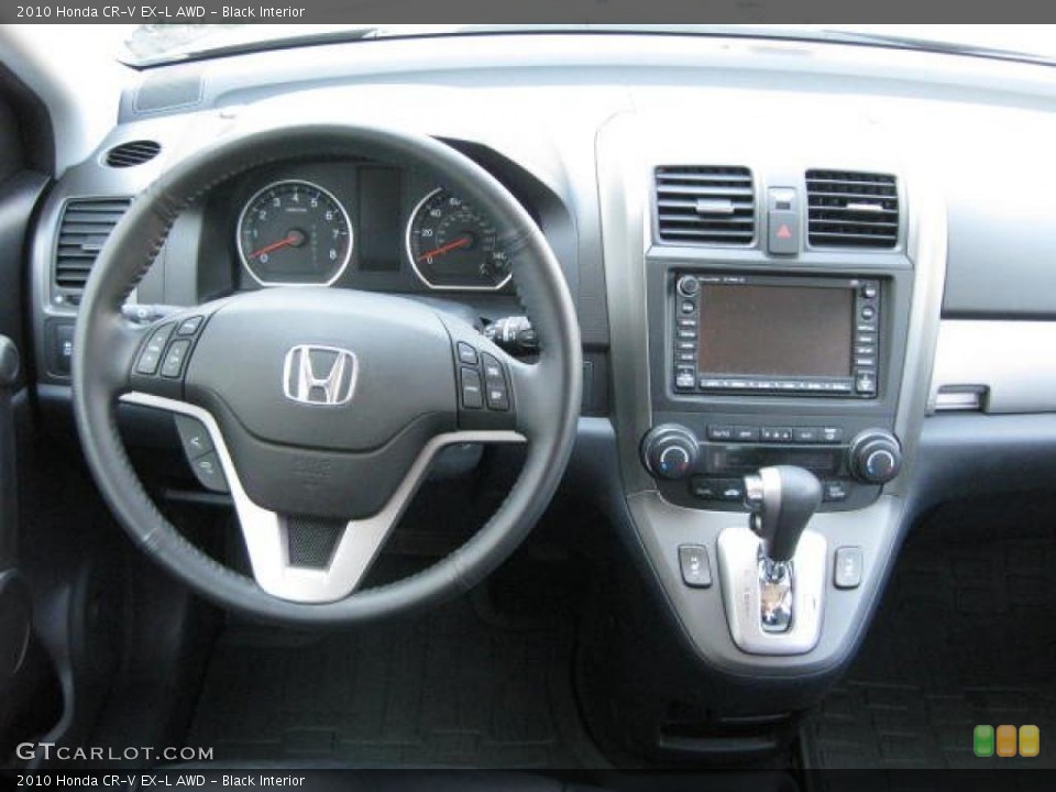 Black Interior Dashboard for the 2010 Honda CR-V EX-L AWD #46647800