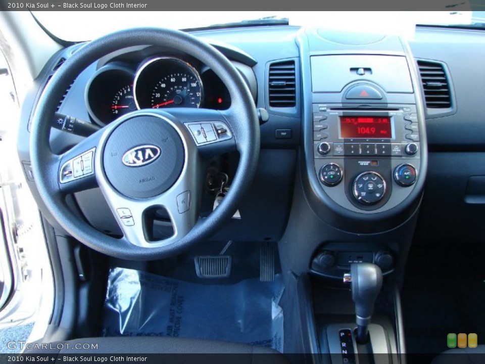 Black Soul Logo Cloth Interior Dashboard for the 2010 Kia Soul + #46650629