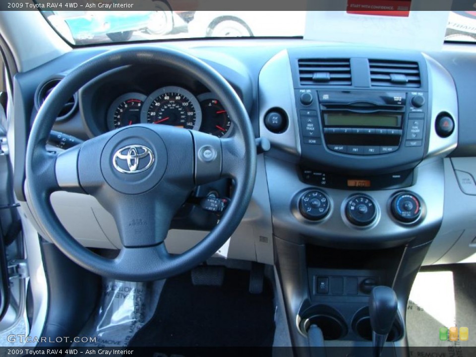 Ash Gray Interior Dashboard for the 2009 Toyota RAV4 4WD #46651094