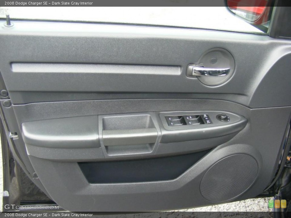 Dark Slate Gray Interior Door Panel for the 2008 Dodge Charger SE #46651409