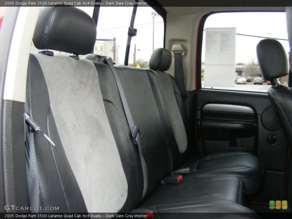 Dark Slate Gray Interior Photo for the 2005 Dodge Ram 3500 Laramie Quad Cab 4x4 Dually #46652048
