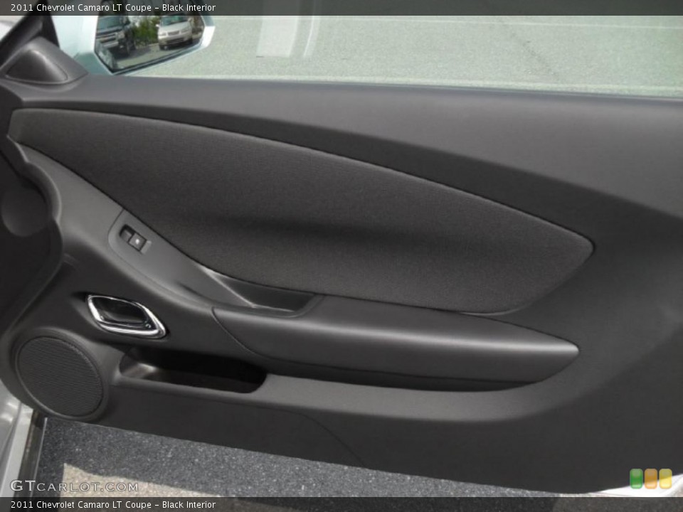 Black Interior Door Panel for the 2011 Chevrolet Camaro LT Coupe #46656677