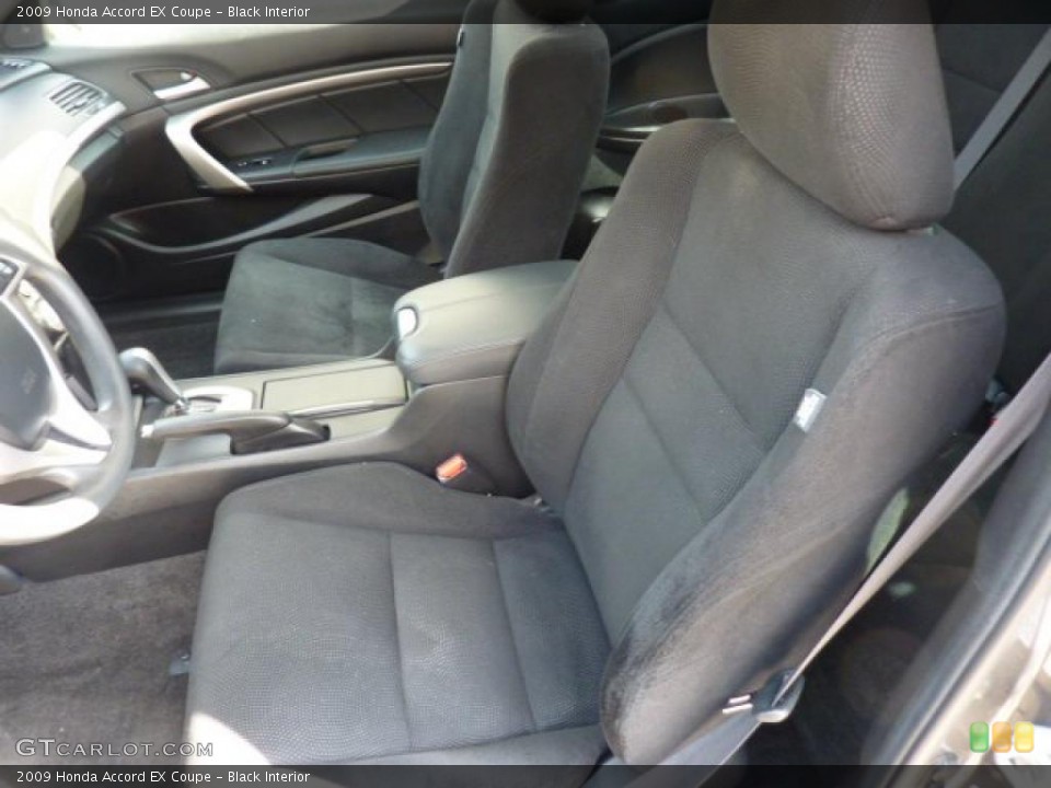 Black Interior Photo for the 2009 Honda Accord EX Coupe #46656728