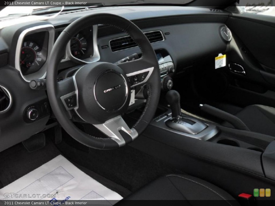 Black Interior Dashboard for the 2011 Chevrolet Camaro LT Coupe #46656737
