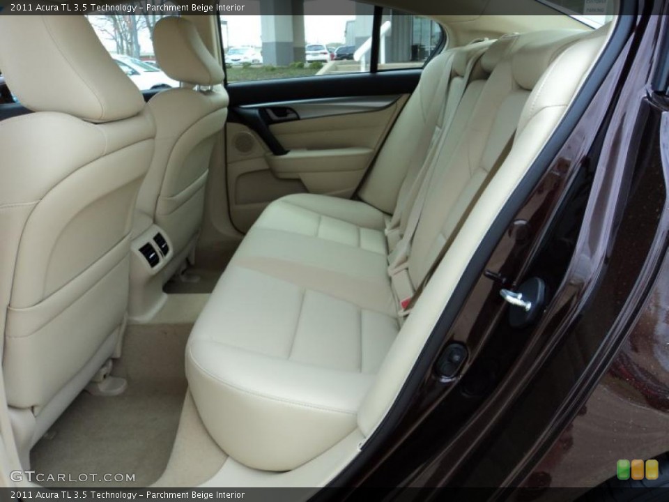 Parchment Beige Interior Photo for the 2011 Acura TL 3.5 Technology #46656968