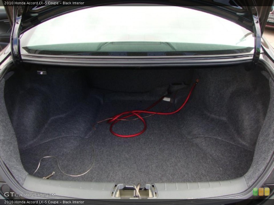 Black Interior Trunk for the 2010 Honda Accord LX-S Coupe #46657019
