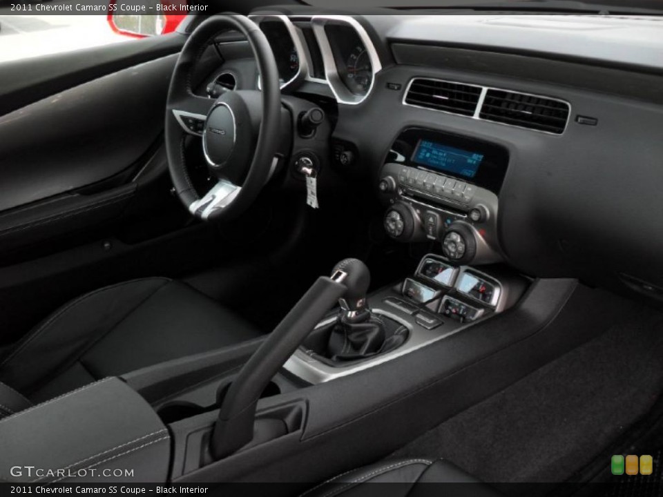 Black Interior Dashboard for the 2011 Chevrolet Camaro SS Coupe #46657022