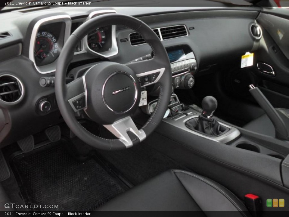 Black Interior Dashboard for the 2011 Chevrolet Camaro SS Coupe #46657091