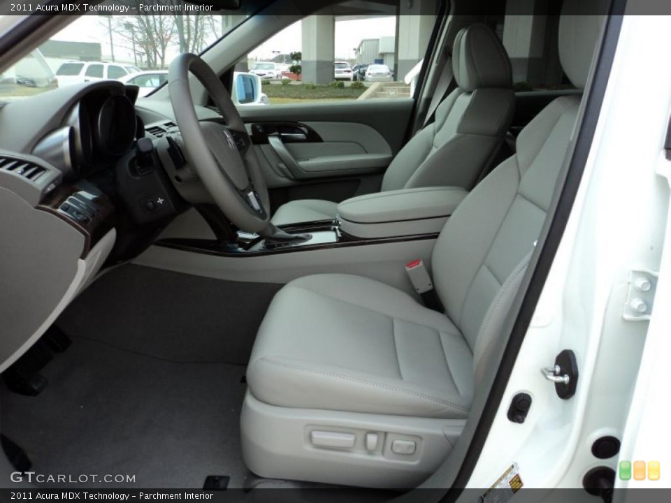 Parchment Interior Photo for the 2011 Acura MDX Technology #46657352