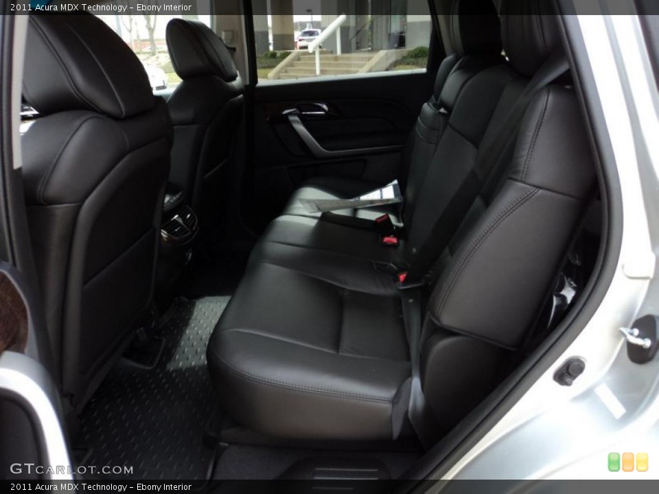 Ebony Interior Photo for the 2011 Acura MDX Technology #46657499