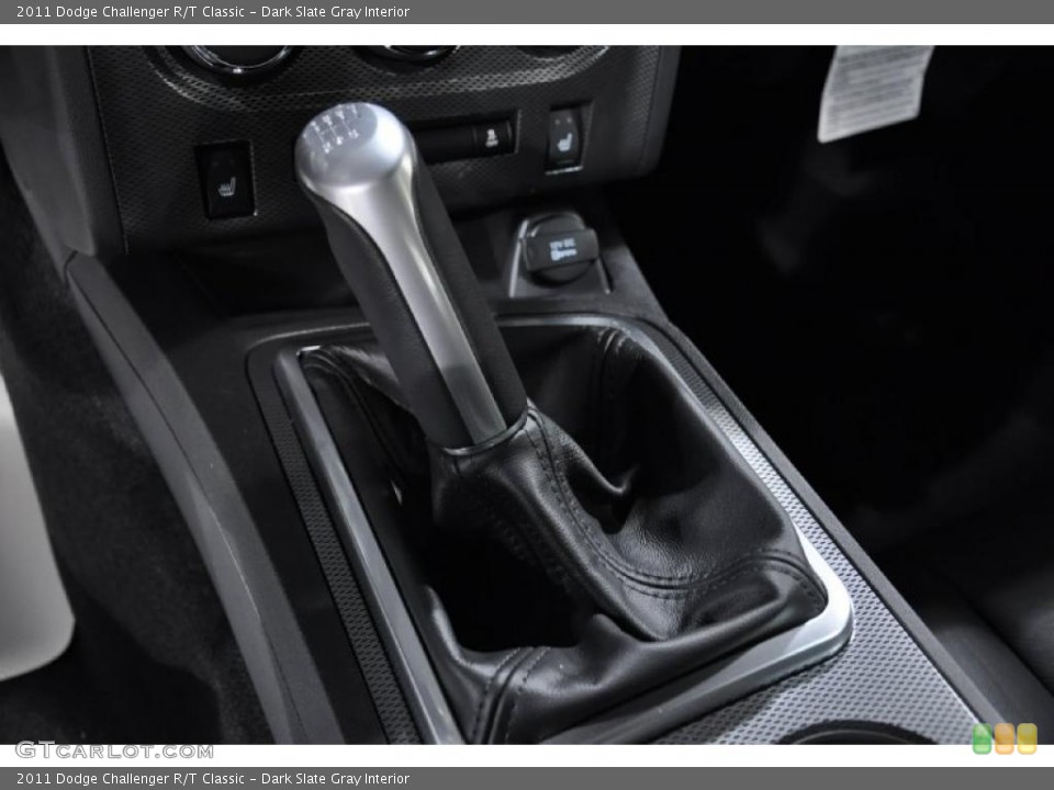Dark Slate Gray Interior Transmission for the 2011 Dodge Challenger R/T Classic #46657781