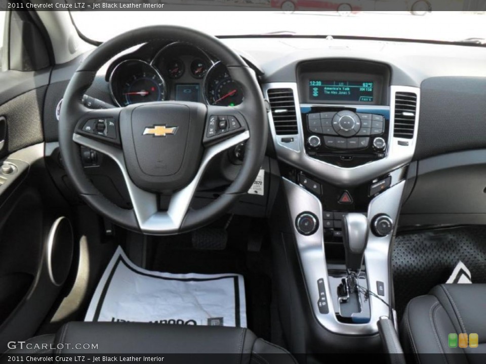 Jet Black Leather Interior Dashboard for the 2011 Chevrolet Cruze LTZ #46658807