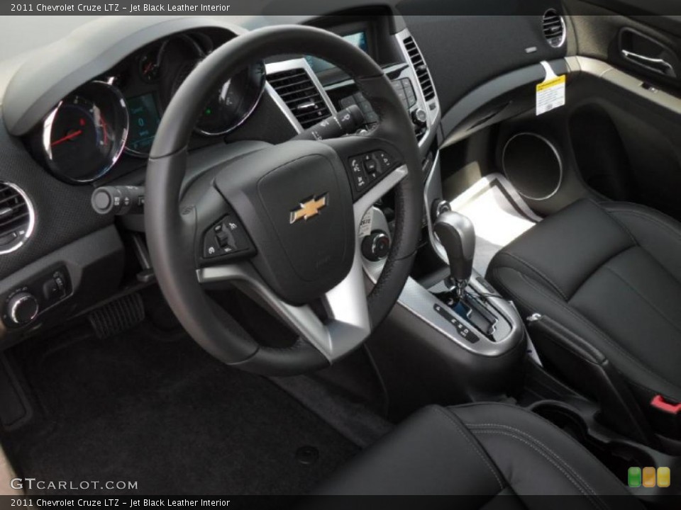 Jet Black Leather Interior Dashboard for the 2011 Chevrolet Cruze LTZ #46658966