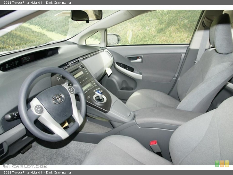 Dark Gray Interior Photo for the 2011 Toyota Prius Hybrid II #46659164