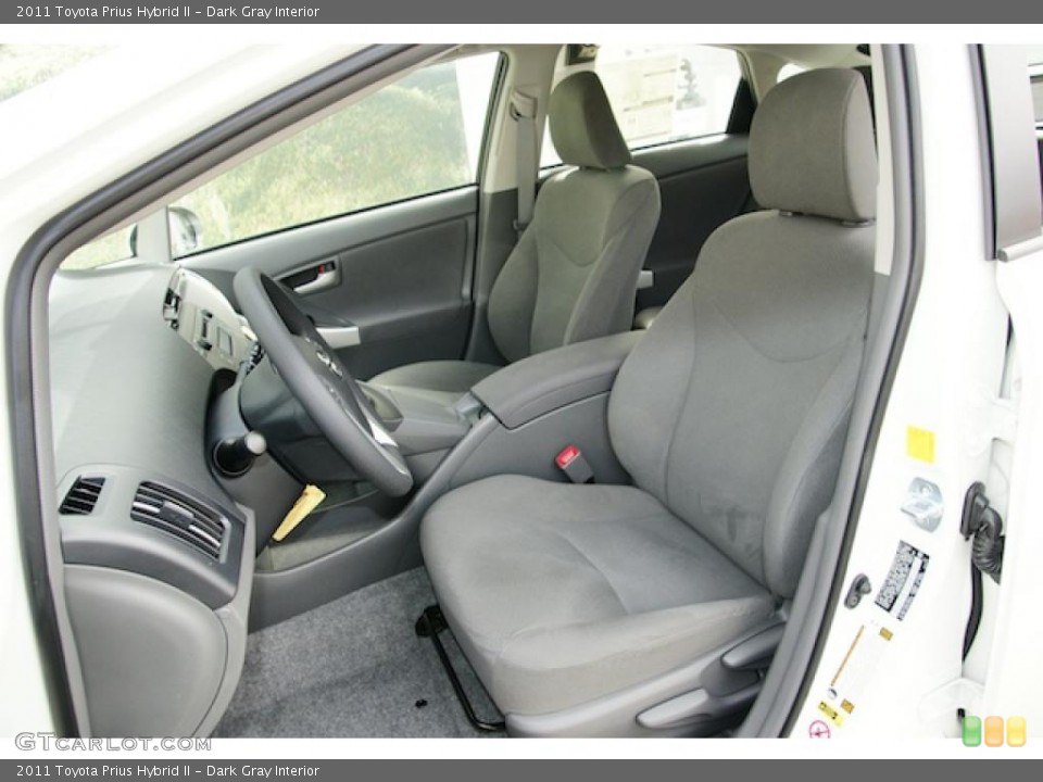Dark Gray Interior Photo for the 2011 Toyota Prius Hybrid II #46659179