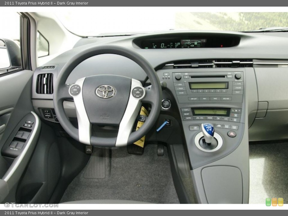 Dark Gray Interior Dashboard for the 2011 Toyota Prius Hybrid II #46659230