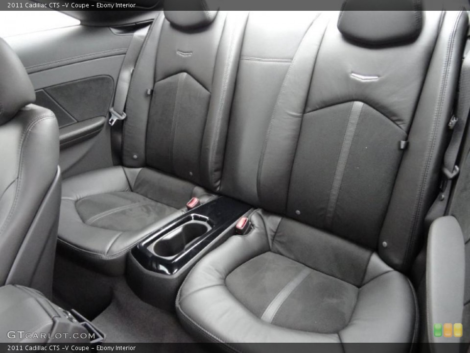 Ebony Interior Photo for the 2011 Cadillac CTS -V Coupe #46659620