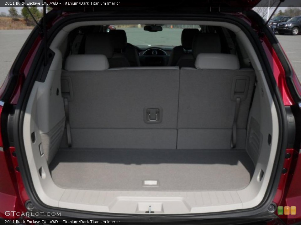 Titanium/Dark Titanium Interior Trunk for the 2011 Buick Enclave CXL AWD #46659626