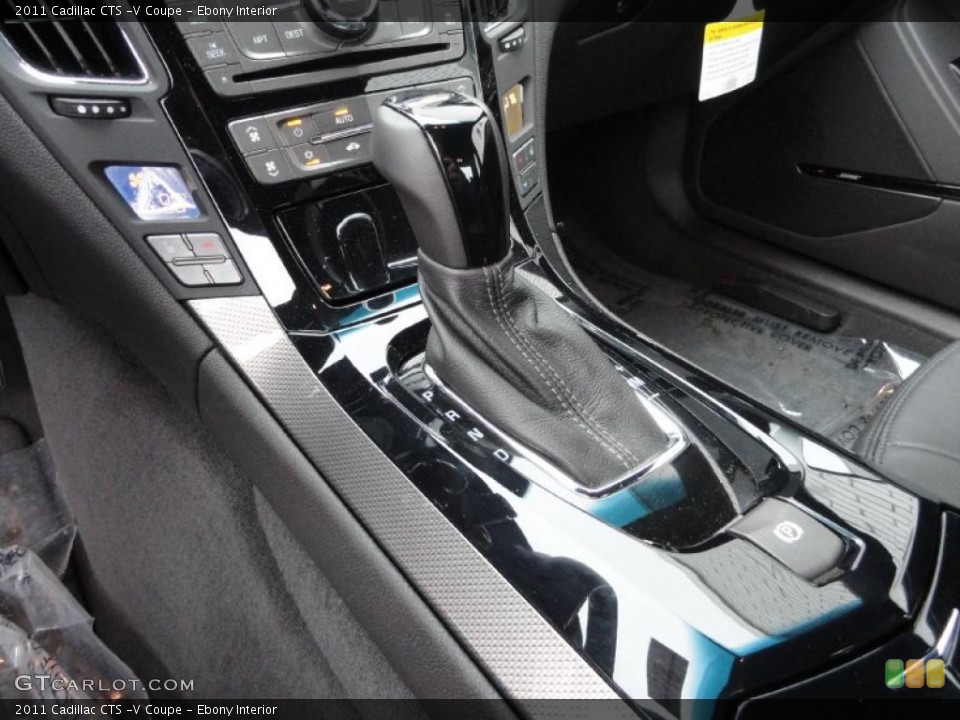 Ebony Interior Transmission for the 2011 Cadillac CTS -V Coupe #46659635