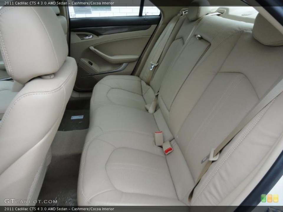 Cashmere/Cocoa Interior Photo for the 2011 Cadillac CTS 4 3.0 AWD Sedan #46659938