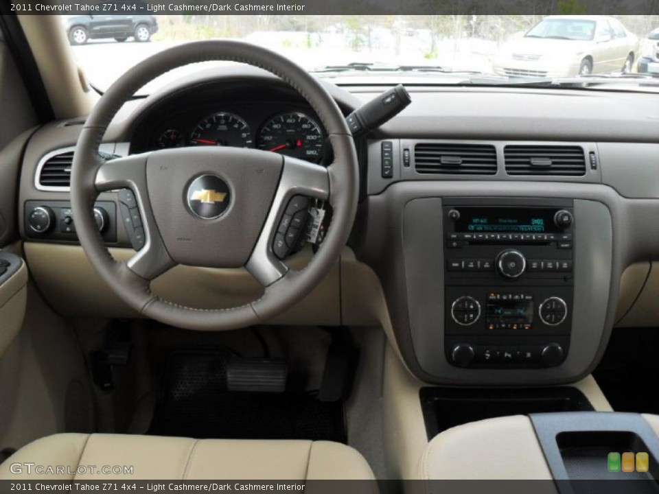 Light Cashmere/Dark Cashmere Interior Dashboard for the 2011 Chevrolet Tahoe Z71 4x4 #46660001