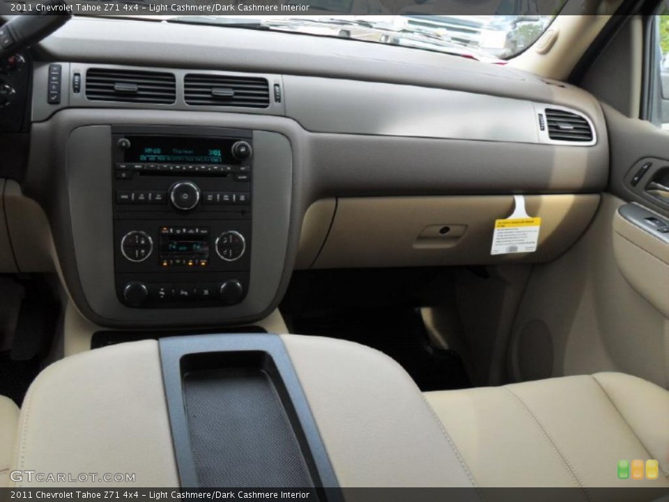 Light Cashmere/Dark Cashmere Interior Dashboard for the 2011 Chevrolet Tahoe Z71 4x4 #46660016
