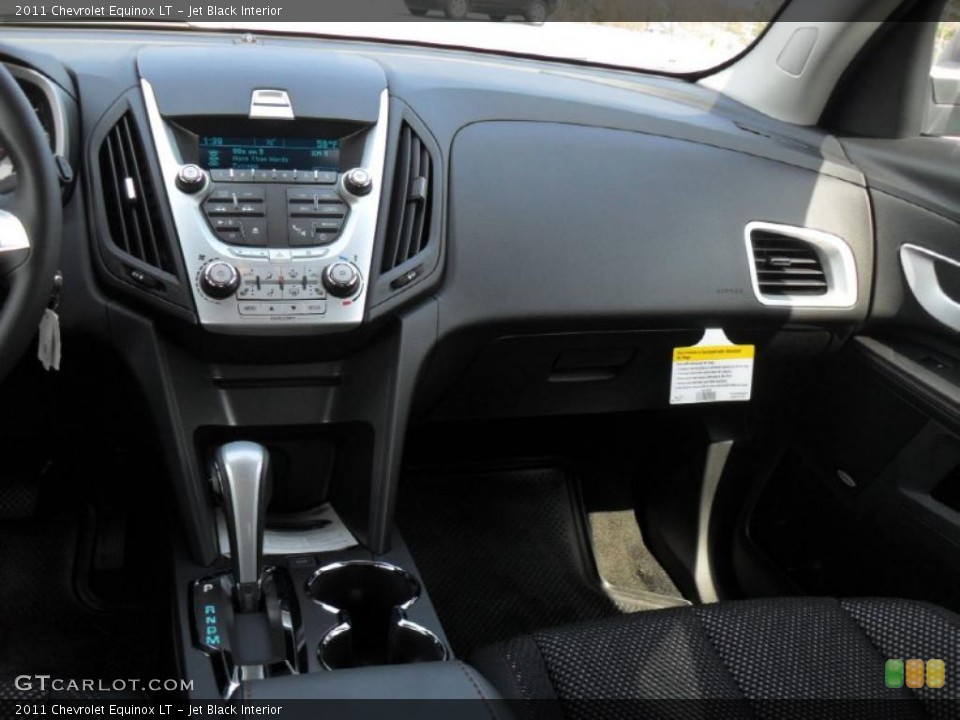 Jet Black Interior Dashboard for the 2011 Chevrolet Equinox LT #46660403