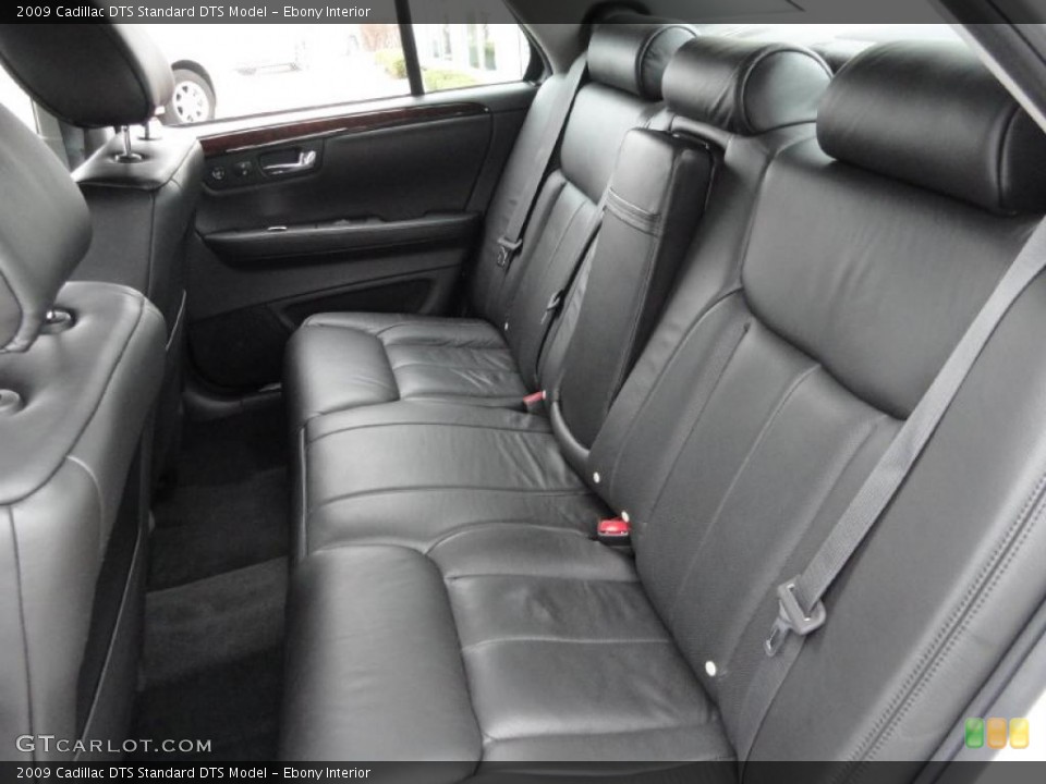 Ebony Interior Photo for the 2009 Cadillac DTS  #46660871