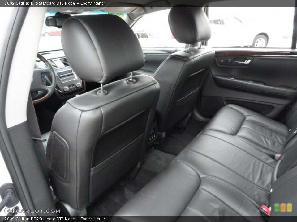 Ebony Interior Photo for the 2009 Cadillac DTS  #46660886