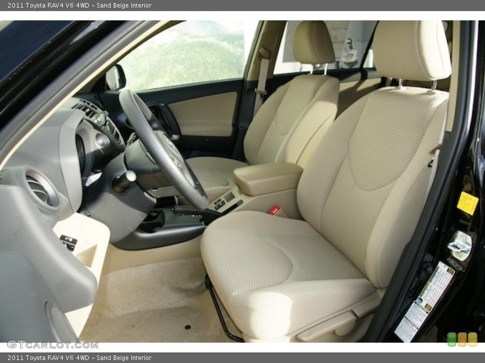 Sand Beige Interior Photo for the 2011 Toyota RAV4 V6 4WD #46660892