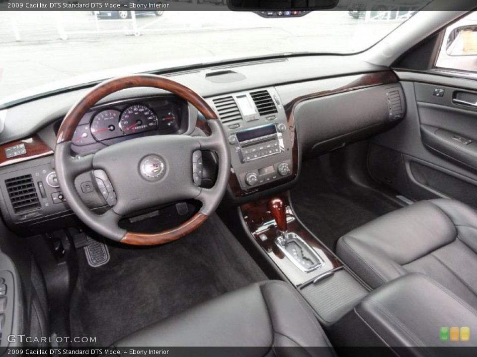 Ebony Interior Dashboard for the 2009 Cadillac DTS  #46660901
