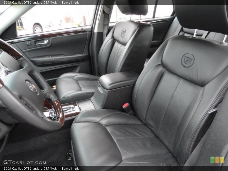 Ebony Interior Photo for the 2009 Cadillac DTS  #46660916