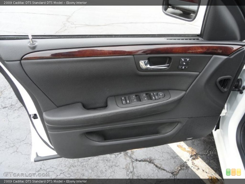 Ebony Interior Door Panel for the 2009 Cadillac DTS  #46660943