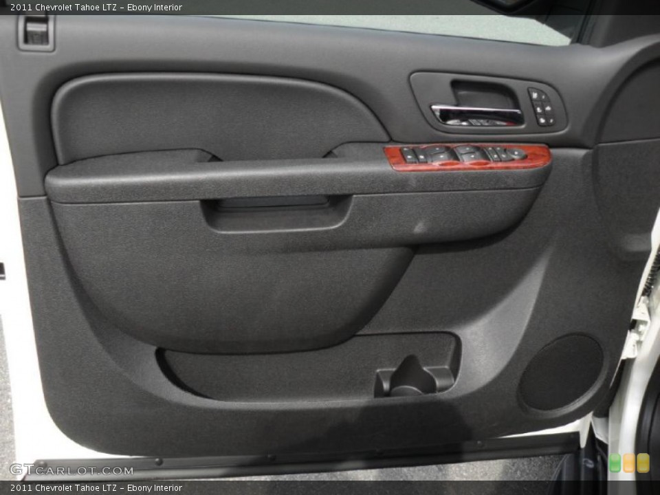 Ebony Interior Door Panel for the 2011 Chevrolet Tahoe LTZ #46661015