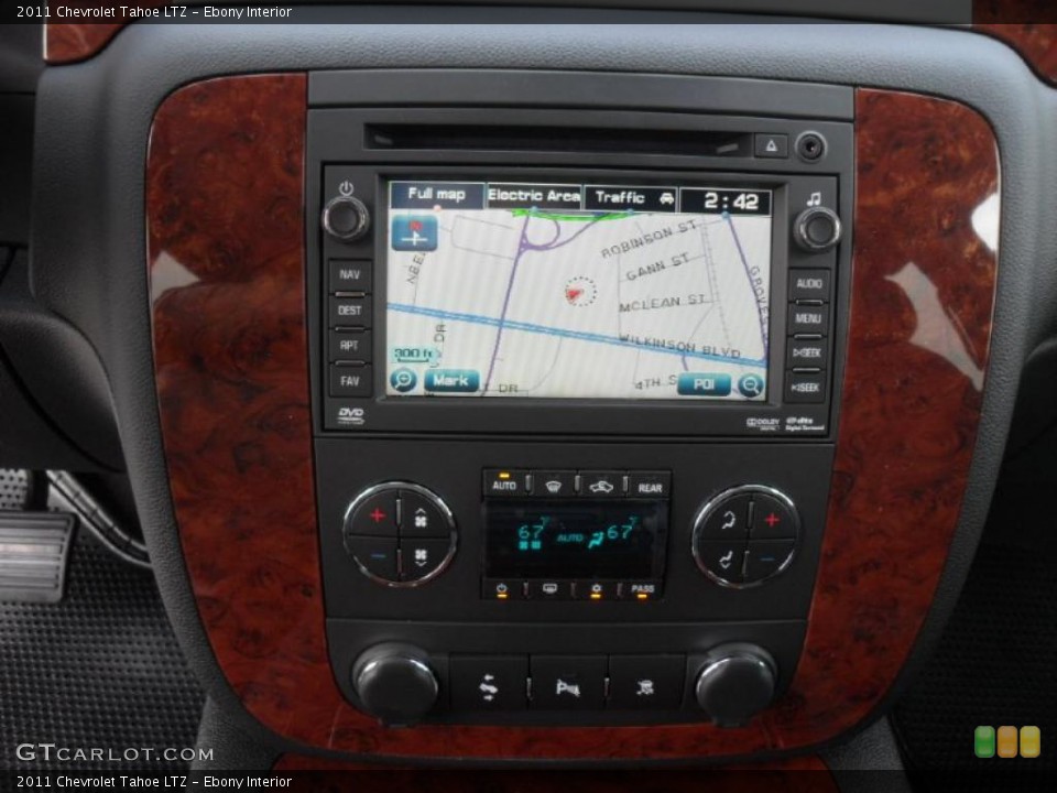 Ebony Interior Navigation for the 2011 Chevrolet Tahoe LTZ #46661063