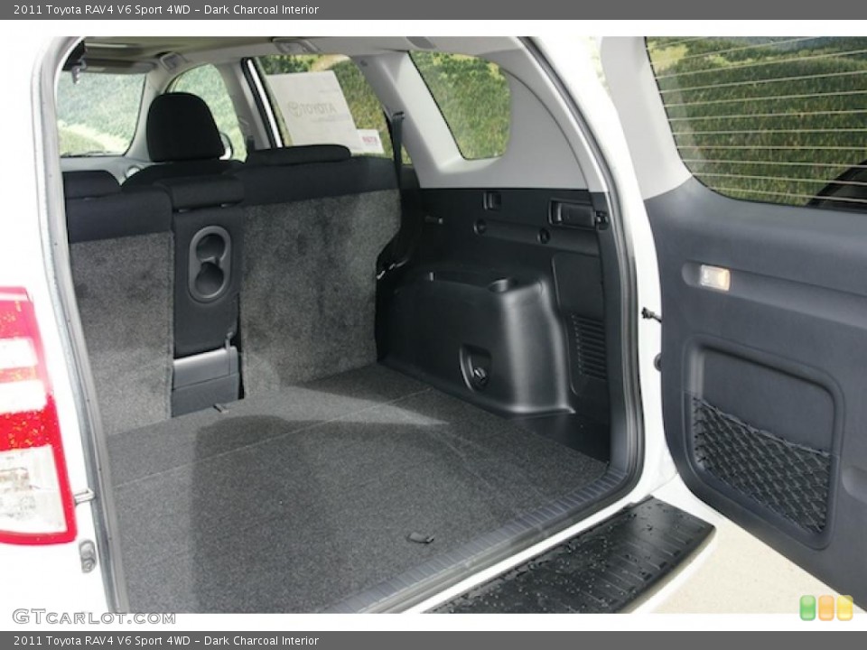 Dark Charcoal Interior Trunk for the 2011 Toyota RAV4 V6 Sport 4WD #46661093