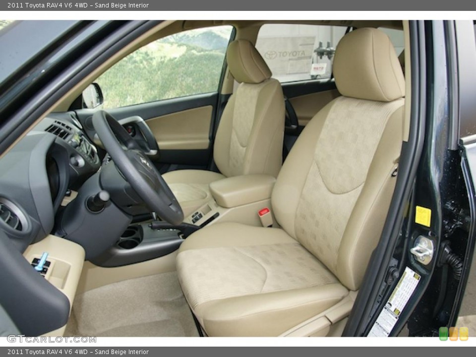 Sand Beige Interior Photo for the 2011 Toyota RAV4 V6 4WD #46661210