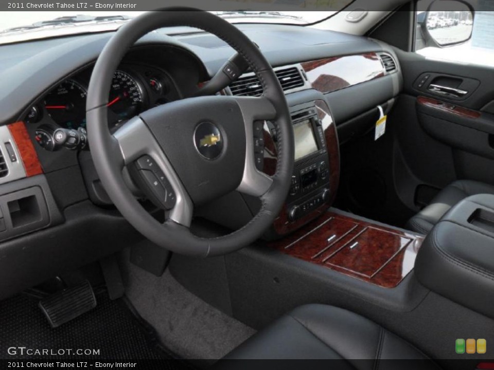 Ebony Interior Prime Interior for the 2011 Chevrolet Tahoe LTZ #46661291